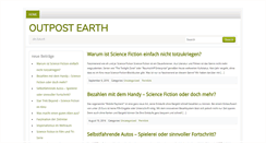 Desktop Screenshot of outpost-earth.com